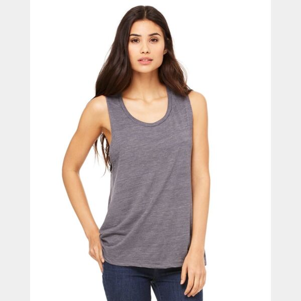 Women's Flowy Scoop Muscle Tank Thumbnail
