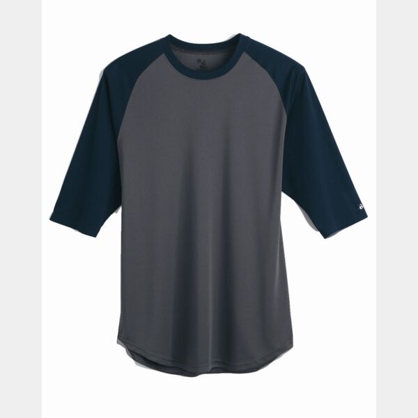 B-Core Three-Quarter Sleeve Baseball T-Shirt Thumbnail