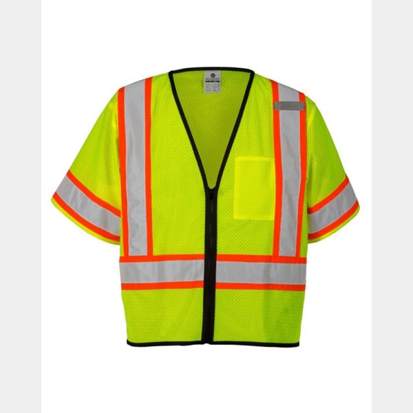 Unisex Class 3 Mesh Zippered Vest Thumbnail