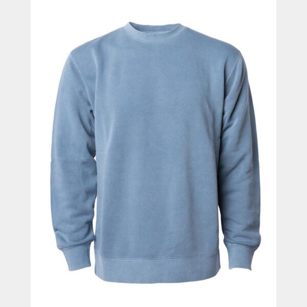 Unisex Midweight Pigment-Dyed Crewneck Sweatshirt Thumbnail