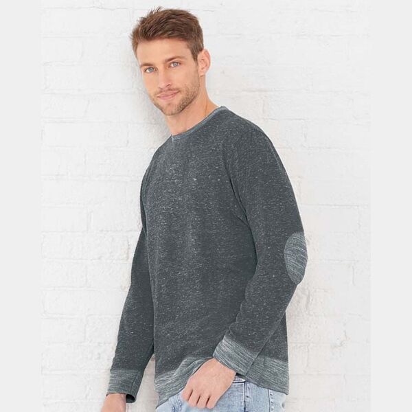 Unisex Harborside Mélange French Terry Crewneck Sweatshirt Thumbnail