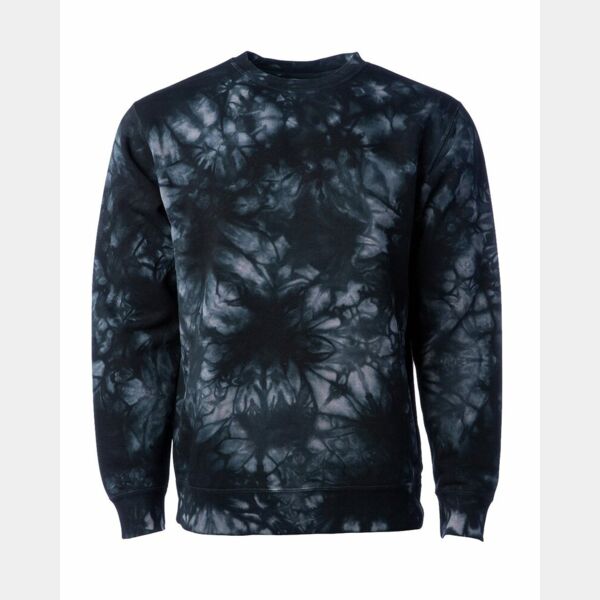 Midweight Tie-Dyed Crewneck Sweatshirt Thumbnail